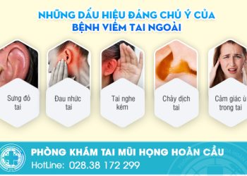 Dấu hiệu bệnh ở tai ngoài bạn nên lưu ý